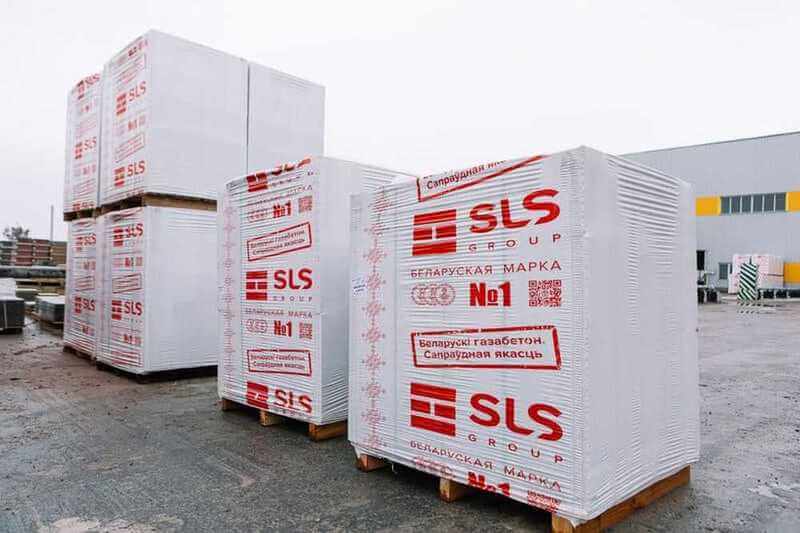 Газобетон Белорусский SLS D500 ровные грани 625х150х250 мм фото 1